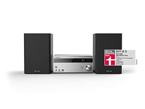 CMS 4000 BT DAB HiFi System Silber