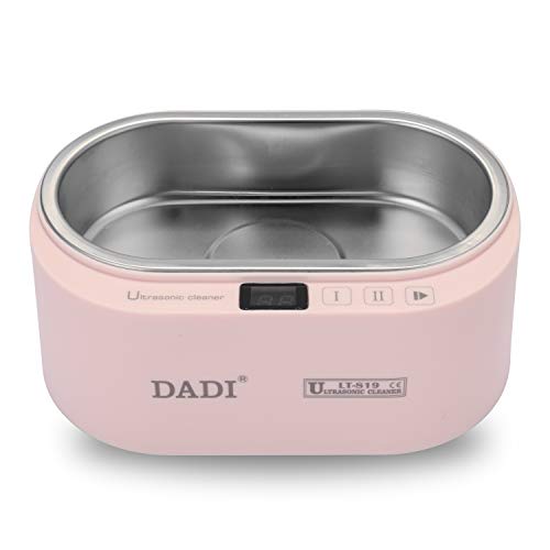 Preisvergleich Produktbild Kecheer Ultraschallreinigungsgerä Ultraschallreiniger Reinigungsgerät, Mini Touch-Taste LED-Anzeige Intelligente Überschallwellenreiniger Haushaltsbrille Schmuck Uhren Reinigungsmaschine