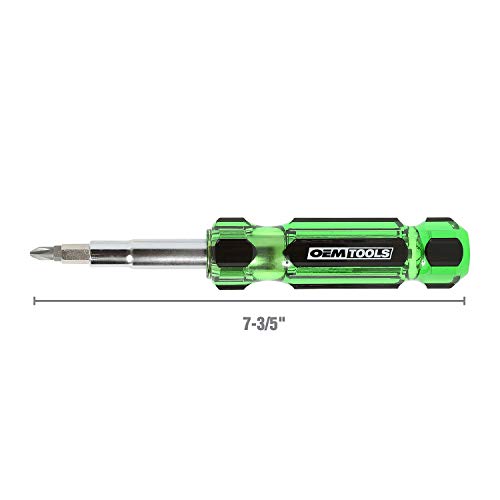Oem Tools 22588 13-In-1 Multi-Bit Screwdriver, Nut Driver And Schrader Valve Tool, Multi Tool Screwdriver Kit, Hvac Tools, Electrician Tools #TOP3