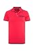 Produktbild Camp David Herren Poloshirt aus Jersey mit kleinem Artwork, Royal Red, XL