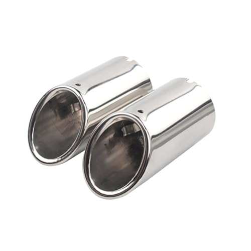 Embouts d'échappement voiture en inox chromé pour Golf 6 et 7
