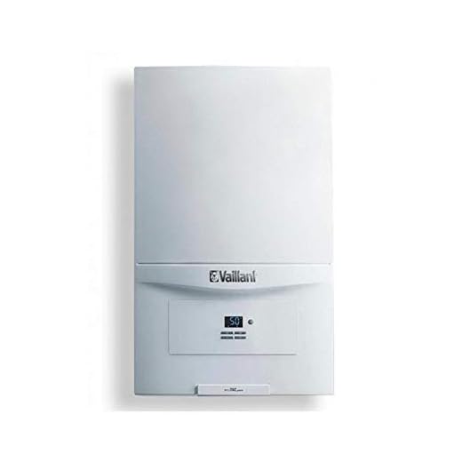 Vaillant Caldera de gas de condensación mixta de la gama Ecotec Pure, 13,2kW, modelo VMW 236/7-2 de gas natural, 33,5 x 44 x 72 centímetros (referencia: 2519977), Blanco, Estándar