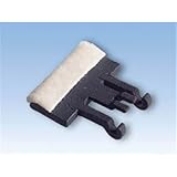 Die Zwerge werden einfach an die Achsen eines Waggons geklippst