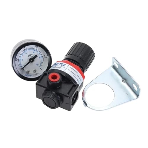 Compresor de aire neumático AR2000 con conector de rosca G 1/4 y accesorios de 10mm 6