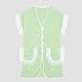 Meiweileya Womens 2 Piece Shorts Set Towel Button down Fringe Trim Pajama Set Terry Cloth Loungewear Boho Beach Matching Outfits (Light Green, S)