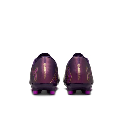 Nike Mercurial Vapor 16 Academy Kylian Mbappe MG Low-Top Soccer Cleats (FQ8377-500, Grand Purple/Pale Ivory)4