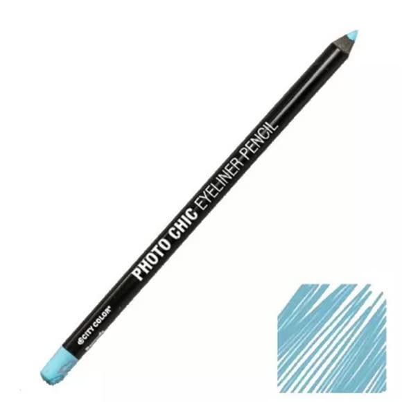 City Color Photo Chic Crayon Pigmented Eyeliner Pencil Shade Bermuda Full Size