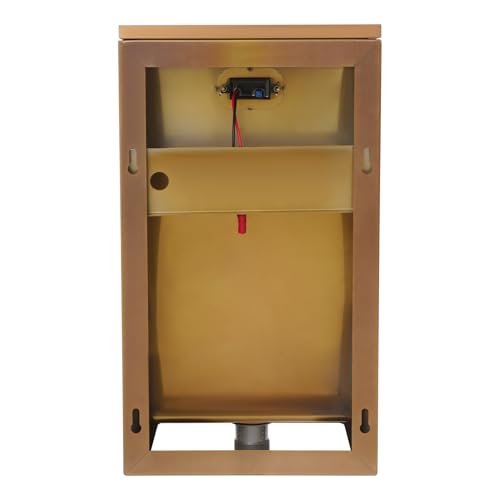 Urinal con sensor automático, montado en pared, de acero inoxidable 304, antichapote y antiolor para hogar, bar y hotel (oro rosa) miniatura 3