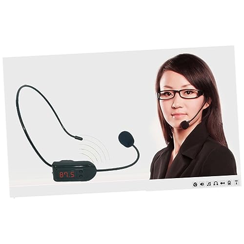 Vaguelly 2 Unidades Amplificador De Voz Microfone Chapéu Alto-falante