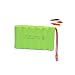 Produktbild 7.2V 1800mAh NIMH Akku mit 2-Poliger JST-Stecker Anschluss für u. a. RC Fahrzeuge, Trucks, Boote, Schiffe, Bagger, Crawler, Buggy, Panzer u. a. RC Modelle