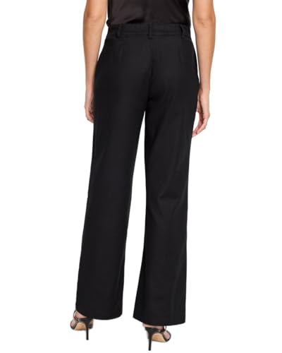 NIC+ZOE Women's 31" Linen Cotton Eliot Wide-Leg Pants2