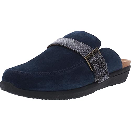 Vionic Women's Magnolia Darla Mule- Ladies Slip-on with Concealed Orthotic Arch Support Navy 8.5 Medium US