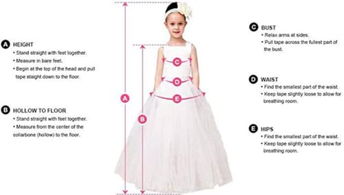 Dinjicun Flower Girl's Lace Applique Pageant Party Dress Floor Length Tulle Ball Gowns For Kids Ice Blue #TOP2