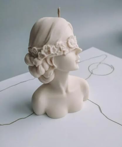 Bougie pour cadeau elle Saint-Valentin et décoration de table romantique