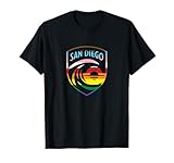 NWSL San Diego Wave Pride Crest T-Shirt