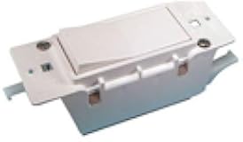 United States Hardware E119C Single Switch - White