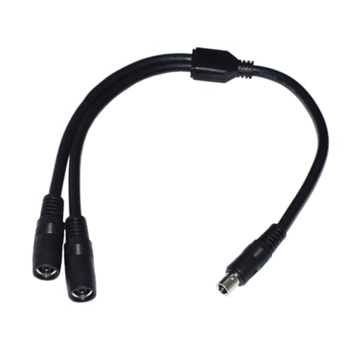 40cm High Conductivity 14AWG DC8.0x2.0mm Power Adapter Cord Splitter Cable Wire