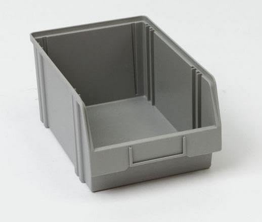 B9-13102-GRAU - Cassetta portaoggetti, 4 pezzi, colore: Grigio