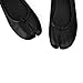 POYOIOR Black Tabi Shoes Women Split Toe Wide Width Ballet Flats Comfort Casual Work Shoes for Women Office 2025 Spring Size 8.5