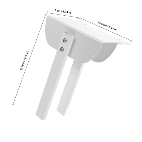 Seguro metálico plegable para puertas, doble cara, ajustable, para armarios, protección infantil, seguridad para el hogar miniatura 2