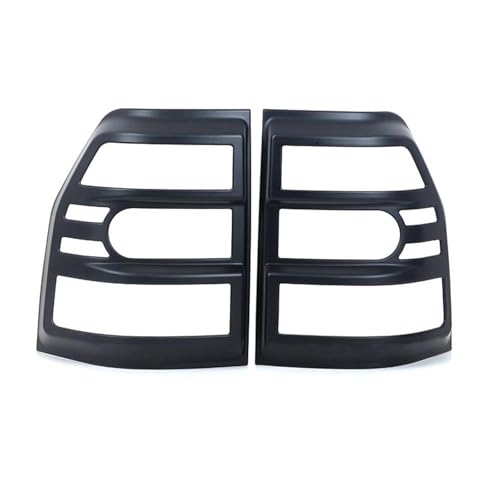 Couvercle de feu arrière en ABS antibrouillard et antichoc pour Pajero V97 noir mat