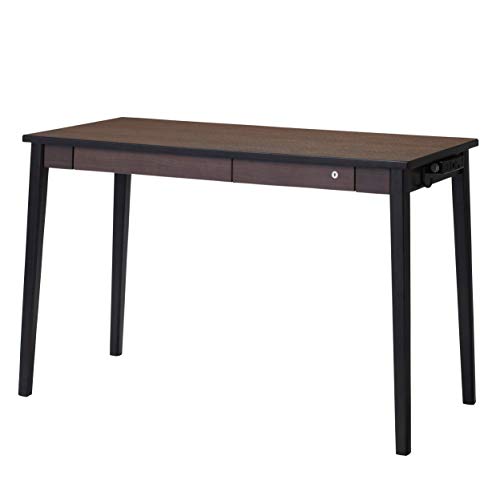 KOIZUMI デスク ダークブラウン W1200×D550×H730mm ルトラ120デスク WBGDW色 SDD-732BGDW幅120㎝