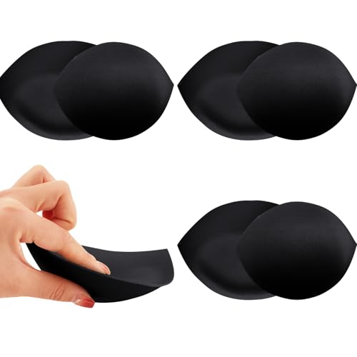 Image of BeaGirl Bra Pad Inserts Breathable Breast Enhancers Inserts for Women Bikini Sports Bra 3 pairs