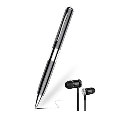 32GB Digital Voice Recorder - Portable Recording Device with Playback, Voice Activated Recorder for Lectures with Noise Reduction for Interviews/Meeting/Classes, Audio Recorder