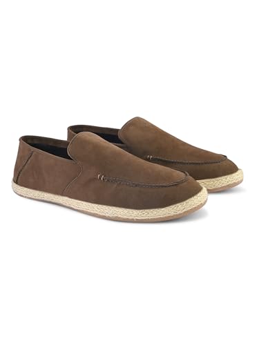 Image of Prolific Men's Suede Causal Loafer Shoes | Espadrilles | Lighweight Slip-On's | Soft Cushioned Insole | Stylish & Comfortable | Lightweight Shoes for Men, Designed for All Seasons
