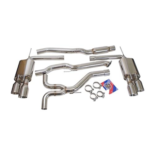 REV9 CB-228 Cat-back FlowMaxx Stainless Quad Tip Exhaust Kit for Honda Accord 1.5L / 2.0L (CV) 2018-22