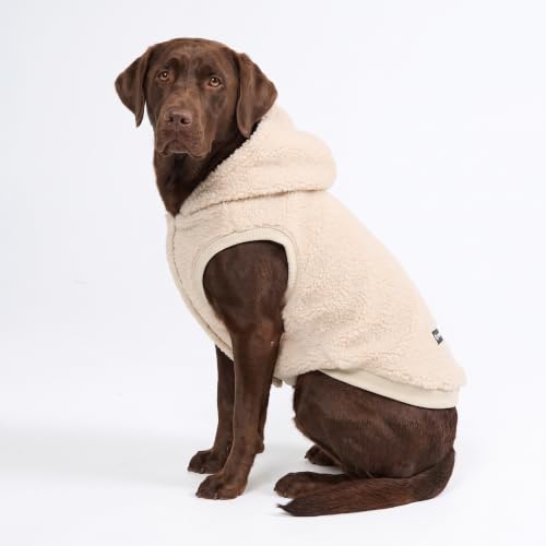 Spark Paws Sherpa Fleece Dog Jacket - Dog Winter Coat for Small Large Dogs