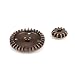 Losi Metal Bevel Gear & Pinion Hal V100, LOS232056