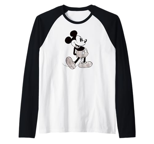 Mickey Mouse t-shirt résistant style baseball Disney pour éviter les hauts ternes
