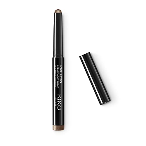 Kiko Milano Long Lasting Eyeshadow Stick – 24-Hour Wear, Transfer-Proof, Creamy Blendable Formula with Argan Oil, No-Transfer, Easy Application – 05 Golden Brown – 1.64g