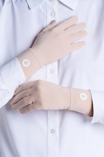 Image of Convertible Fingertip UV Sun Gloves - UPF 50+ Sun Protection - Fuji