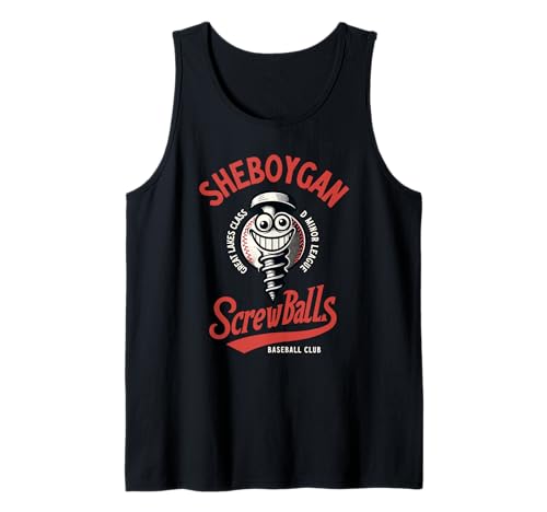 Sheboygan Screwballs Minor League Baseball Tank Top