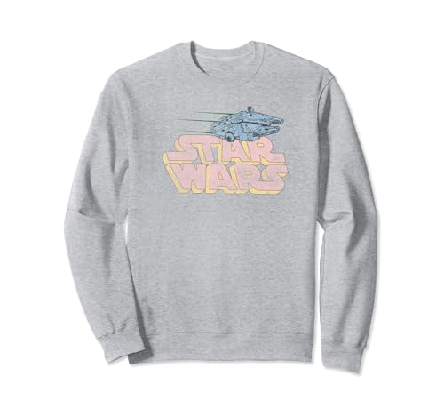 Sweat Star Wars Millennium Falcon rétro pour fan de pop culture