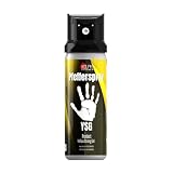 HelpMe® Premium Pfefferspray YSG Gel - Tierabwehrspray 60ml - 9. Mio SU, Bis zu 6 Meter Reichweite, 360 Grad Sprühfunktion, UV-Markierung unter Schwarzlicht (1x Abwehrspray Gelb)