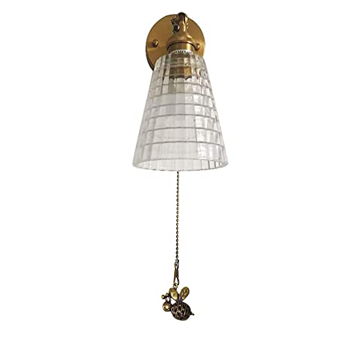 Image of 6 Pcs 15 inch Vintage Bee Out Charm Pendant Ceiling Fan Danglers Fan Pulls Chain Extender with Ball Chain Connector (Bee)