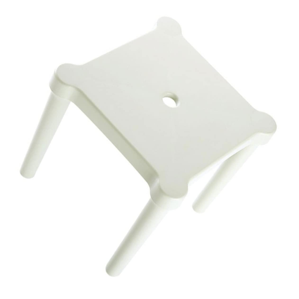 IWOWHERO Elegant Low Stool Portable Plastic Seat Detachable Legs Sturdy Design for Boys and Girls Home
