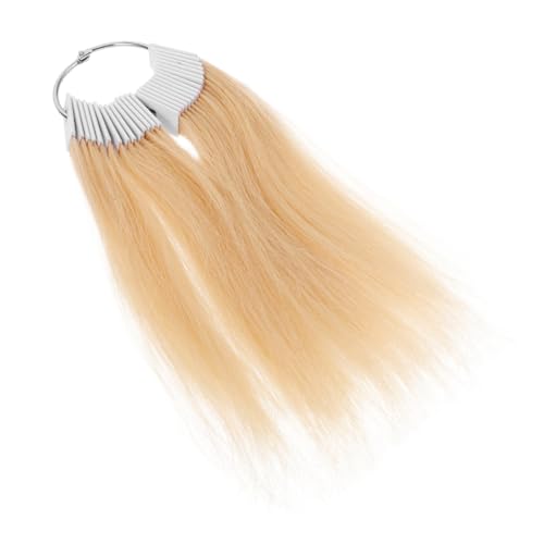 HAPINARY 30pcs Hair Test Kit for Hair Coloring Chart and Dying Training Sample for Salon Styling