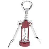 TOPPERFUN Multifunktionaler Flaschenöffner Trompetenmund Eleganter Korkenzieher für Rotwein Bier für Partys und Familienfeiern Ergonomisch und Sicher der Anwendung