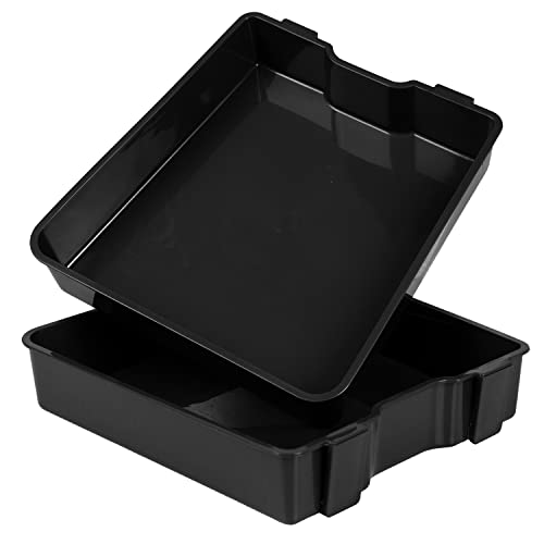 Arapaima Fishing Equipment® Futterwanne | Seitenteil für Sitzkiepe 'Paima' - Schwarz - 2 Stück