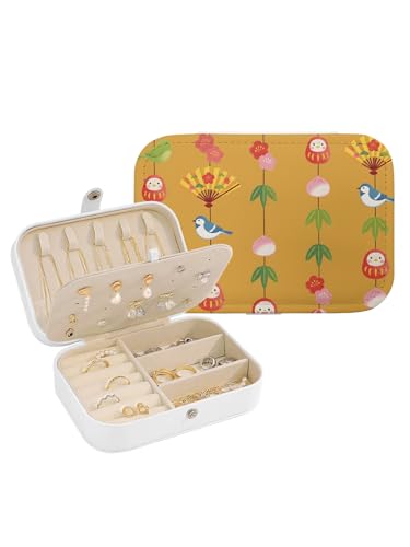 Keikimeiker �W���G���[�{�b�N�X �a�� �� ���̗t �B�� �� ��q ���F ��e�� �A�N�Z�T���[�{�b�N�X ���[�P�[�X �����` 16×11×5cm ���O���\�̎d�؂�� ���s�E�o���p �g�їp ���� ���U�[ �s�A�X �l�b�N���X