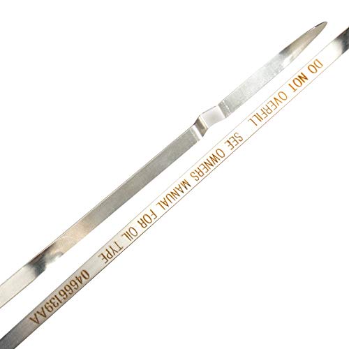 Engine Oil Dipstick 04666139AA 917-320 Compatible with Chrysler 2007-2010 Town & Country 2006-2008 Pacifica 3.3L 3.8L 2006-2010 Grand Caravan Stainless Steel Dipstick