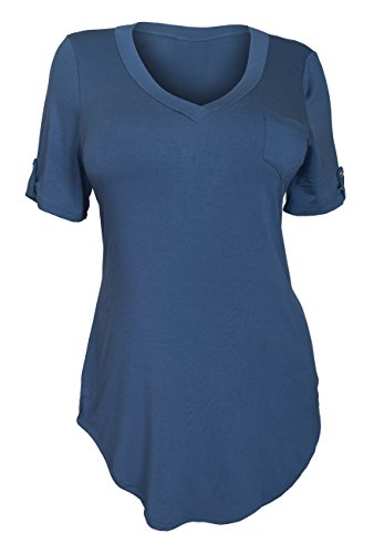 eVogues Apparel Plus Size Ballet Tunic Top