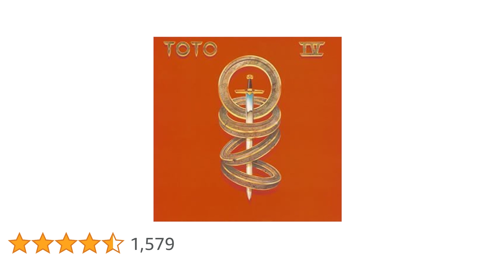 トト TOTO IV 聖なる剣 帯付 SACD SRGS4540 Amazon.co.jp: TOTO IV ~聖なる剣(紙ジャケット仕様)【再プレス