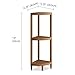 AquaTeak The Original Kai Corner Teak Bath Shelf - A. Corner Stand