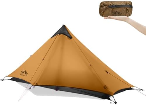 Night Cat Tienda Ultraligero 1 Persona: Impermeable Campaña para ...