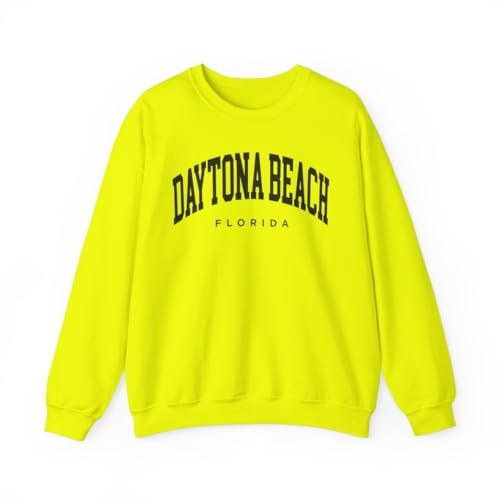 Daytona Beach Florida Adult Unisex Crewneck Sweatshirt